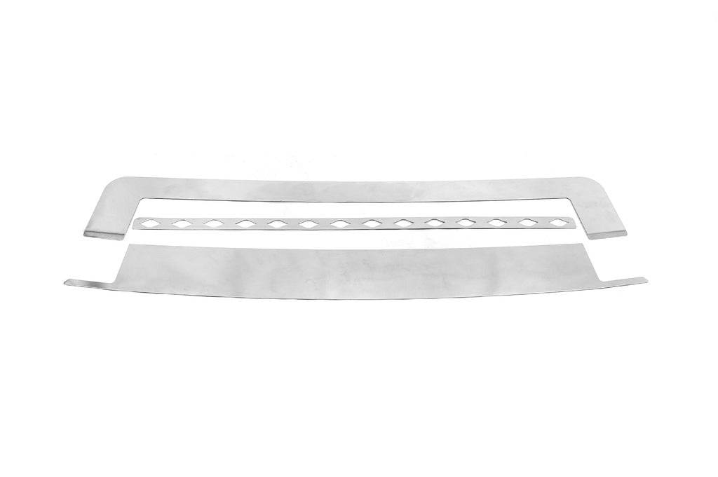 Chrome caps on the hood (stainless steel) for Toyota FJ Cruiser - Reelken Auto