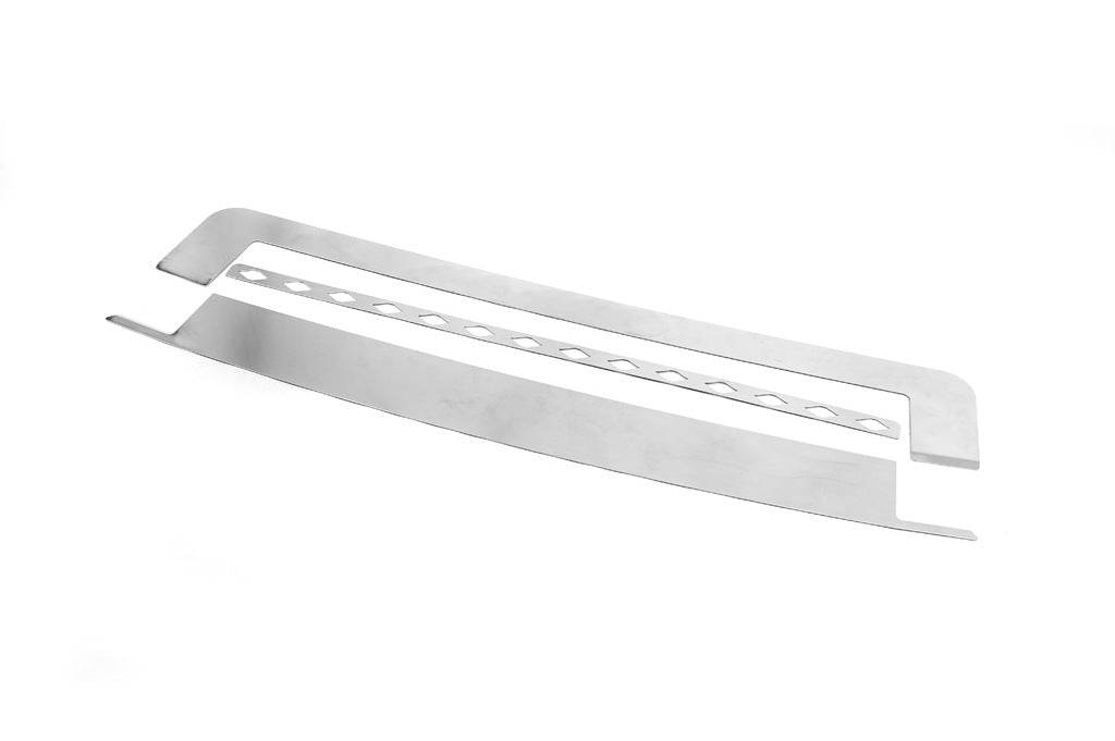 Chrome caps on the hood (stainless steel) for Toyota FJ Cruiser - Reelken Auto