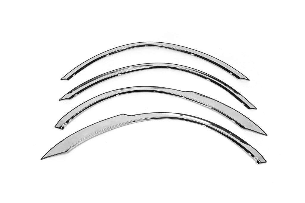 Fender flares (4 pcs, stainless steel) for Nissan X-trail T30 2002-2007 - image 5