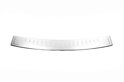 Rear bumper cover OmsaLine (R60, stainless steel) for Mini Countryman R60 2010-2017 - Reelken Auto