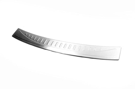 Rear bumper cover OmsaLine (R60, stainless steel) for Mini Countryman R60 2010-2017 - Reelken Auto