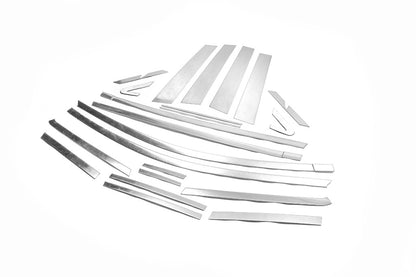 Full Window Trim Chrome Set for Toyota Rav 4 2013-2018 - image 3