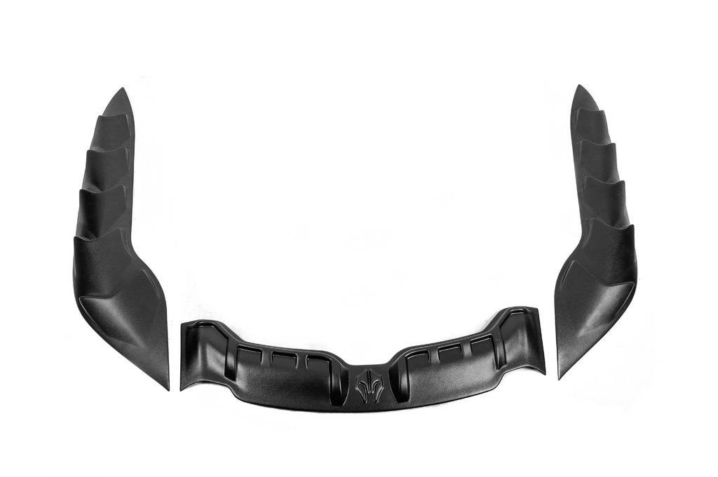 Hood cover Dragon (2021+, ABS) for Toyota Hilux 2015↗ - Reelken Auto