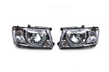 Front headlights Safari clear (2004-2008, 2 pcs) for Nissan Patrol Y61 1997-2011 - image 2