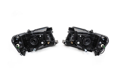 Front headlights Safari clear (2004-2008, 2 pcs) for Nissan Patrol Y61 1997-2011 - image 4