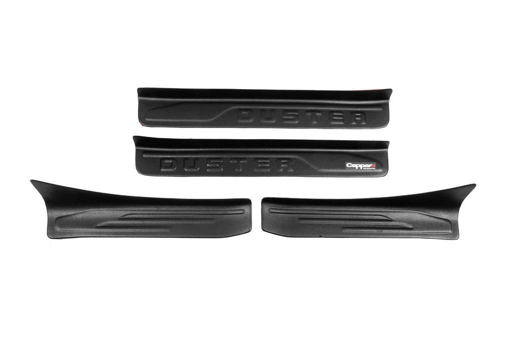 Door thresholds EuroCap (4 pcs., ABS) for Dacia Duster 2018-2024 - Reelken Auto