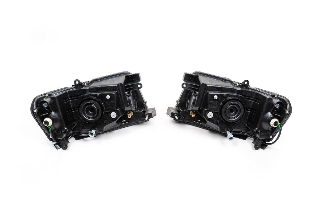 Front optics Safari lights (2004-2008, 2 pcs) for Nissan Patrol Y61 1997-2011 - Reelken Auto