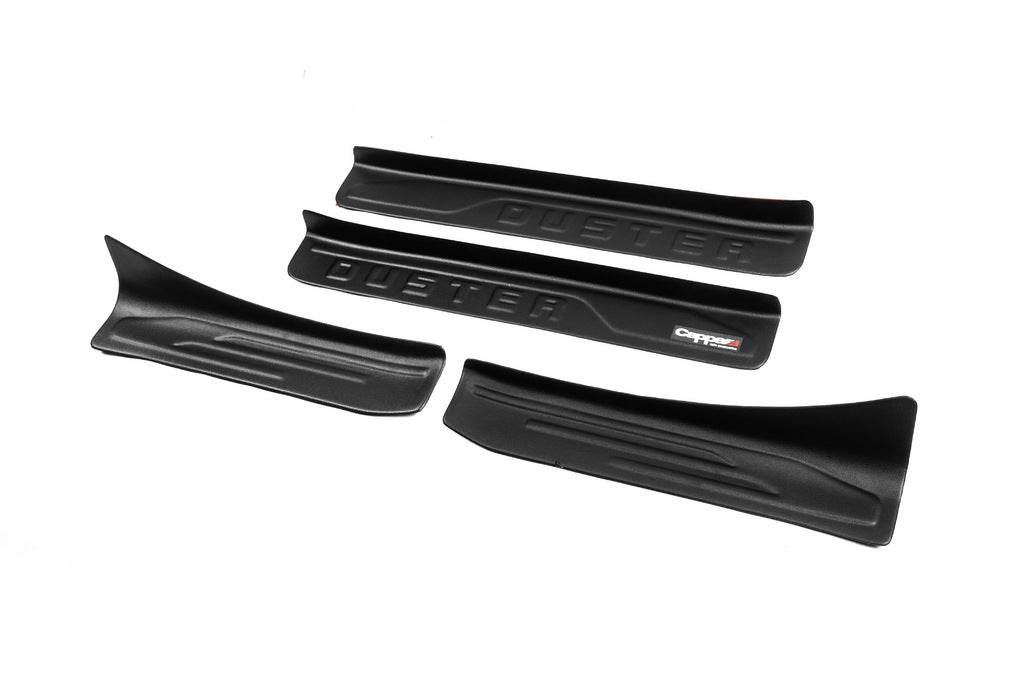 Door thresholds EuroCap (4 pcs., ABS) for Dacia Duster 2018-2024 - Reelken Auto
