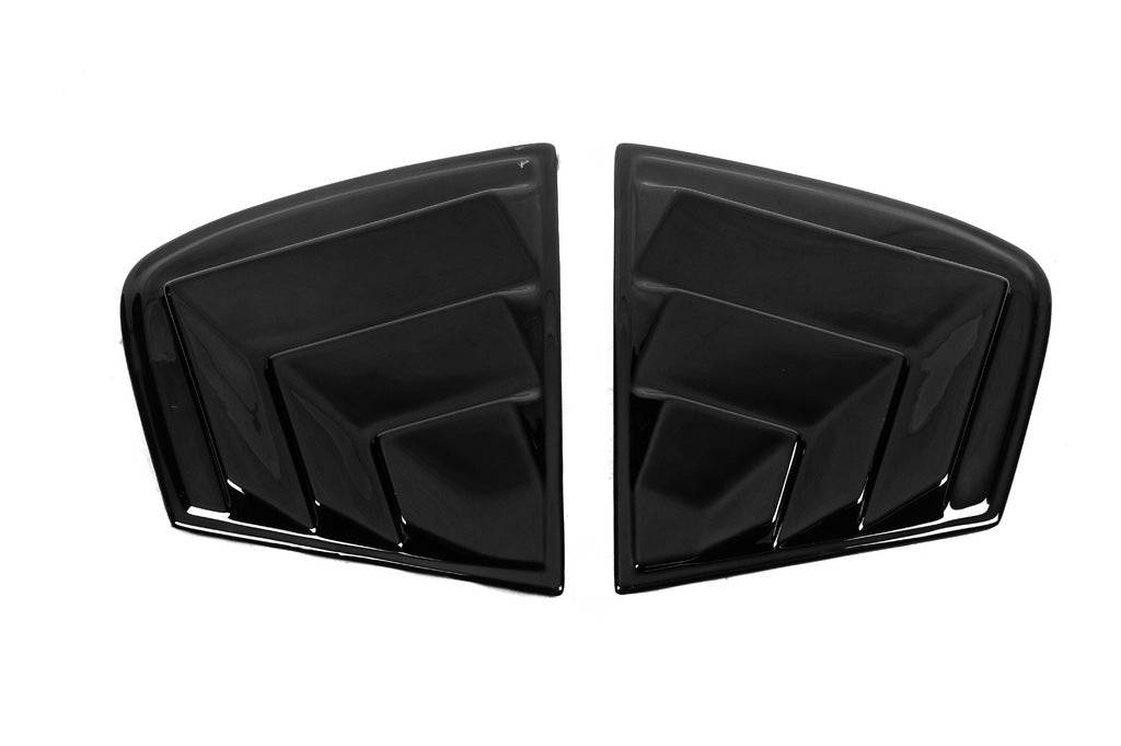 Covers on the rear windows EuroCap (2 pcs., ABS) for Fiat Tipo 2016↗ year - Reelken Auto