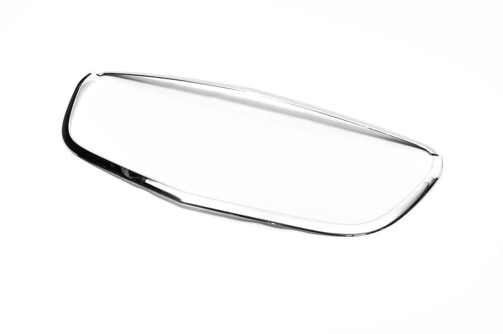 The stroke of the grille (2 PCs, stainless steel) for Mercedes Vito / V-class W447 2014↗ year - Reelken Auto
