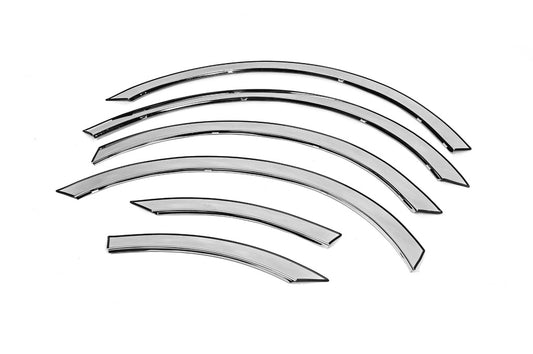 Overlays at the arch (stainless steel) for Volkswagen Caddy 2010-2015 - image 2