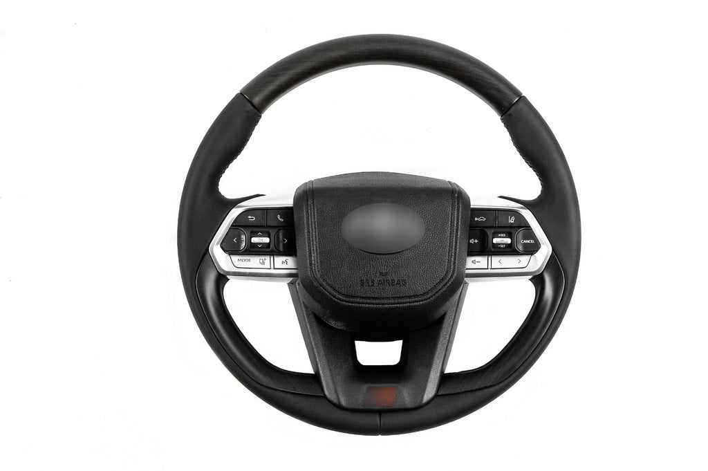 Steering Wheel Assembly TLC300 Design (Wood) for Toyota Land Cruiser 200 2007-2021 - image 6