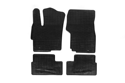 Rubber Floor Mats V2 (4 pcs, Stingray Premium) for Mitsubishi Lancer X 2008- - image 1