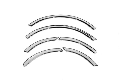 Fender flares (4 pcs, stainless steel) for Fiat Doblo I 2005-2010 - image 2