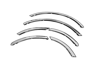 Fender flares (4 pcs, stainless steel) for Fiat Doblo I 2005-2010 - image 3