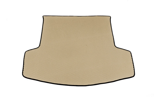 (5 seats) Trunk mat (EVA, beige) for Chevrolet Captiva 2006-2019 - image 1