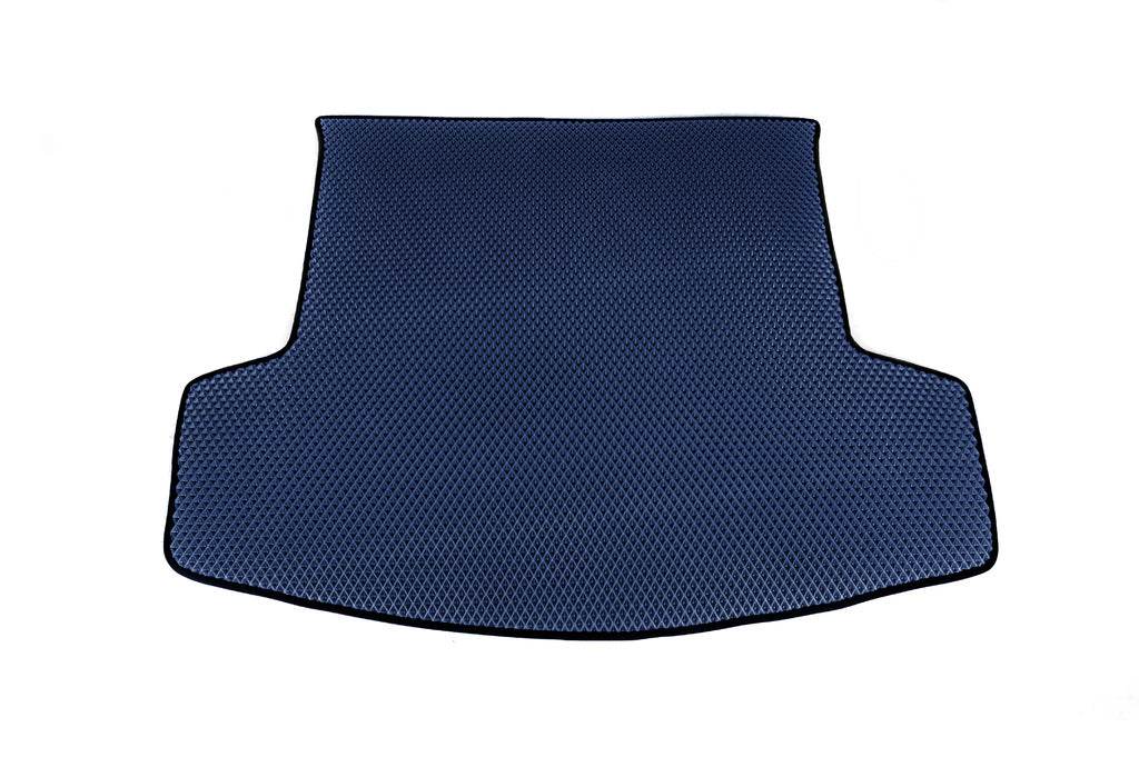 (5 seats) Trunk mat (EVA, blue) for Chevrolet Captiva 2006-2019 - Reelken Auto