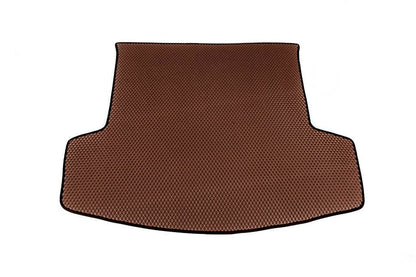 (5 seats) Trunk mat (EVA, brown) for Chevrolet Captiva 2006-2019 - Reelken Auto