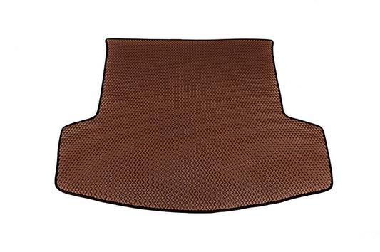 (5 seats) Trunk mat (EVA, brown) for Chevrolet Captiva 2006-2019 - image 1