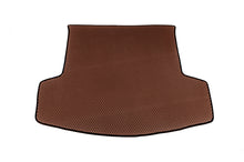 (5 seats) Trunk mat (EVA, brown) for Chevrolet Captiva 2006-2019 - image 1