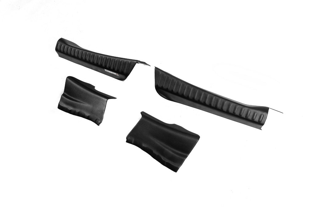 Rear bumper sill cover EuroCap (4 pcs, ABS) for Dacia Sandero 2021- - image 4