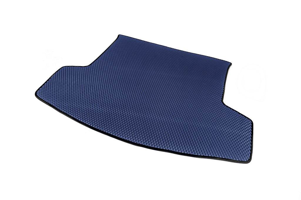 (5 seats) Trunk mat (EVA, blue) for Chevrolet Captiva 2006-2019 - Reelken Auto