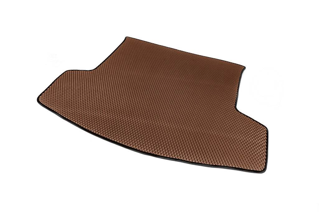 (5 seats) Trunk mat (EVA, brown) for Chevrolet Captiva 2006-2019 - Reelken Auto