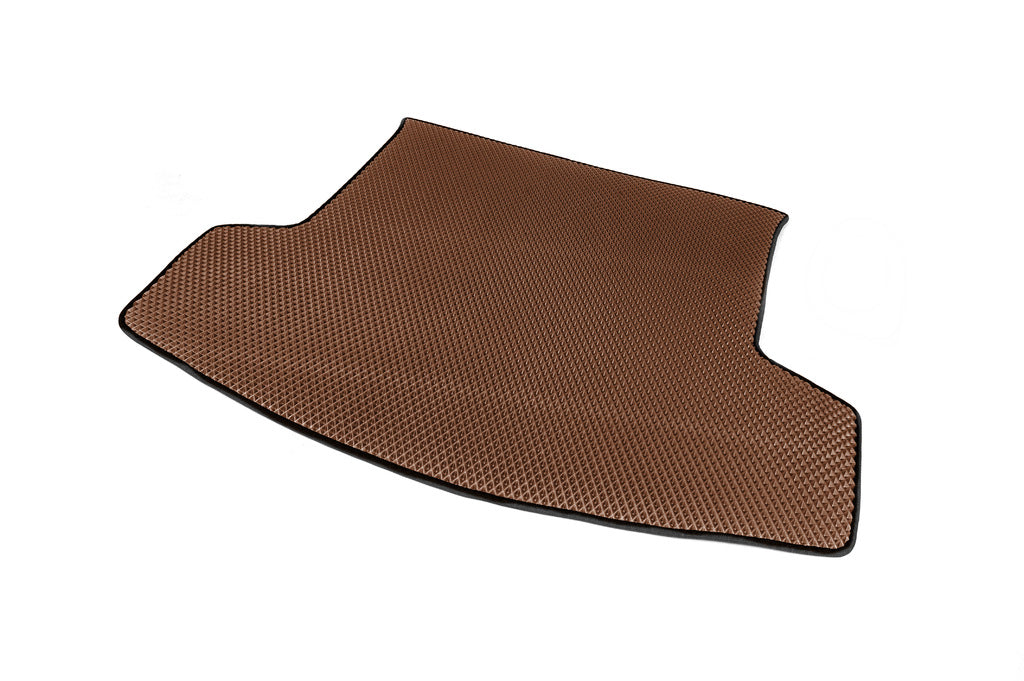 (5 seats) Trunk mat (EVA, brown) for Chevrolet Captiva 2006-2019 - image 2