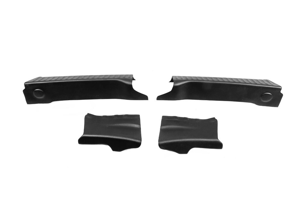 Rear bumper sill cover EuroCap (4 pcs, ABS) for Dacia Sandero 2021- - image 3