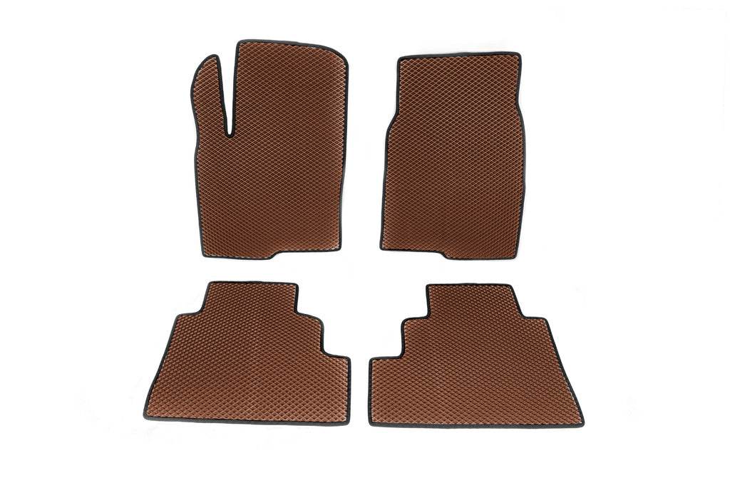 EVA mats (brown) for Chevrolet Captiva 2006-2019 - Reelken Auto