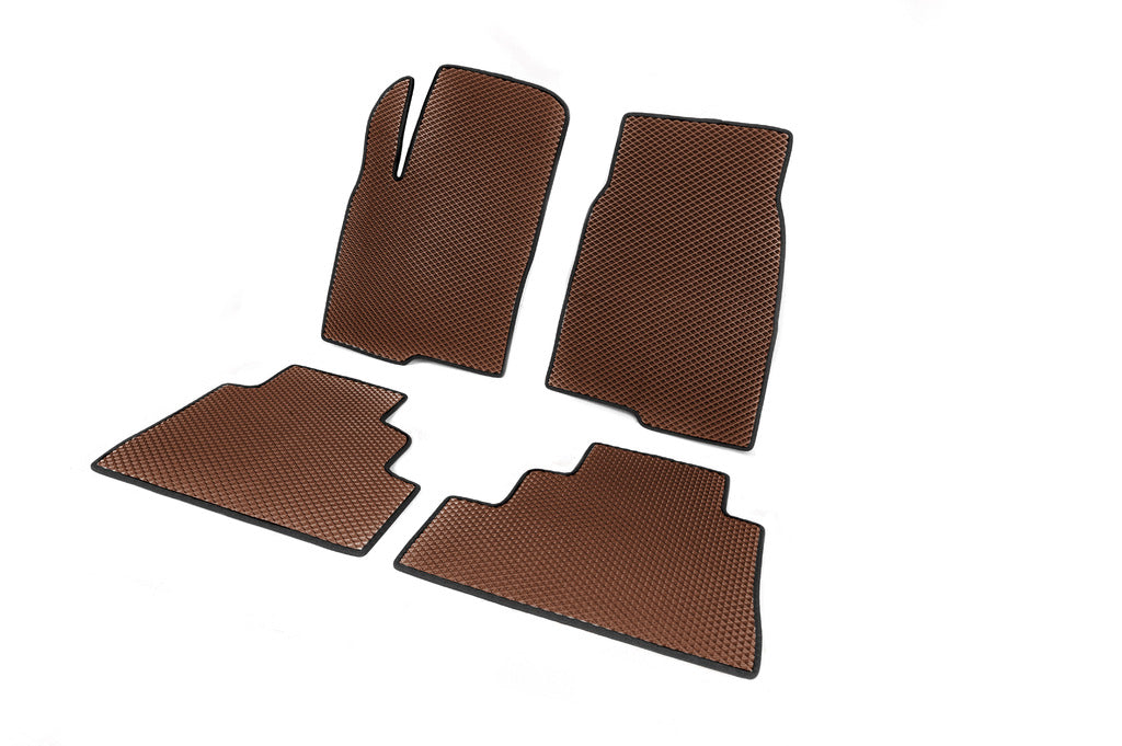 EVA Floor Mats (Brown) for Chevrolet Captiva 2006-2019 - image 2