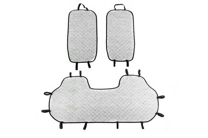 Rear seat covers (set, Gray with gray thread) - image 3