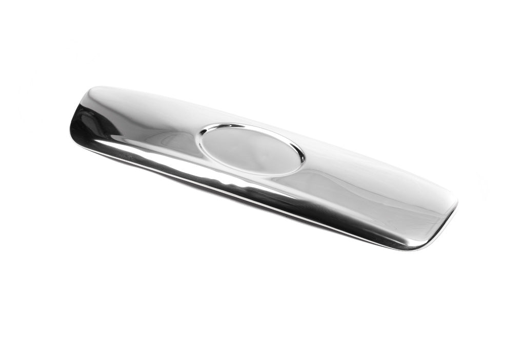 Chrome trim above license plate (2006↗, stainless steel) for Hyundai Getz 2002- - image 1
