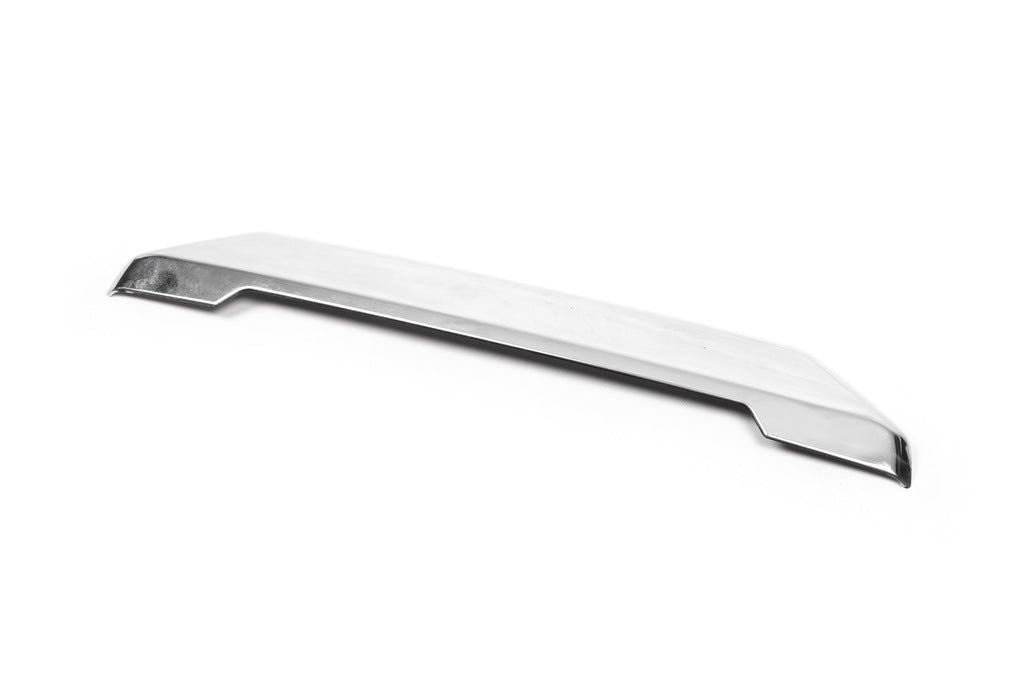 Chrome trim above license plate (without camera, stainless steel) for Ford Custom 2013-2022 - image 3