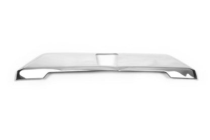 Chrome bracket above the number (under the camera, stainless steel.) for Ford Custom 2013-2022 - Reelken Auto