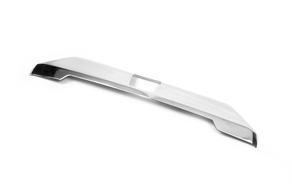 Chrome trim above license plate (for camera, stainless steel) for Ford Custom 2013-2022 - image 3