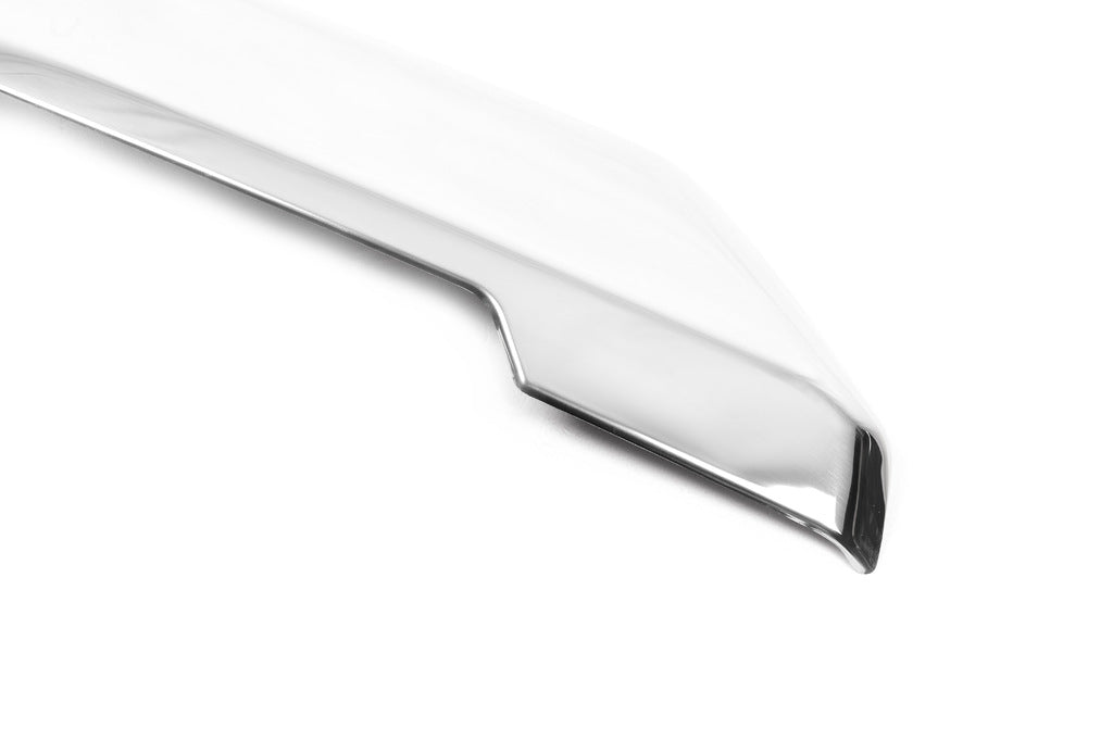 Chrome trim above license plate (for camera, stainless steel) for Ford Custom 2013-2022 - image 4