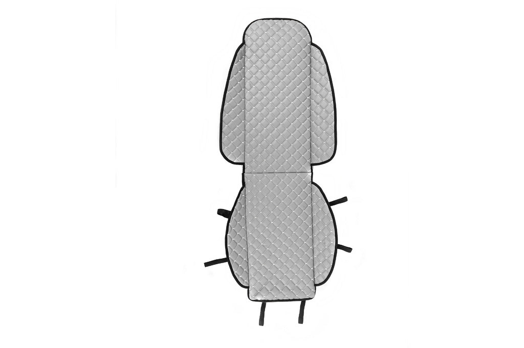 Seat cover (1 pc, Gray with gray thread) - image 1