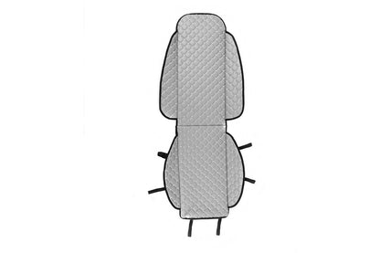 Seat cover (1 pc, Gray with gray thread) - image 1