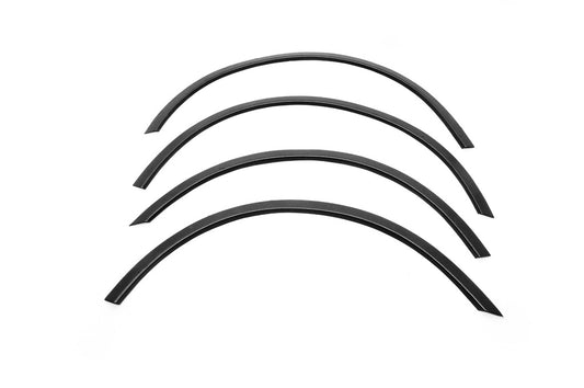 Fender flares (4 pcs, black, ABS plastic) for Audi A4 B7 2004-2008 - image 1