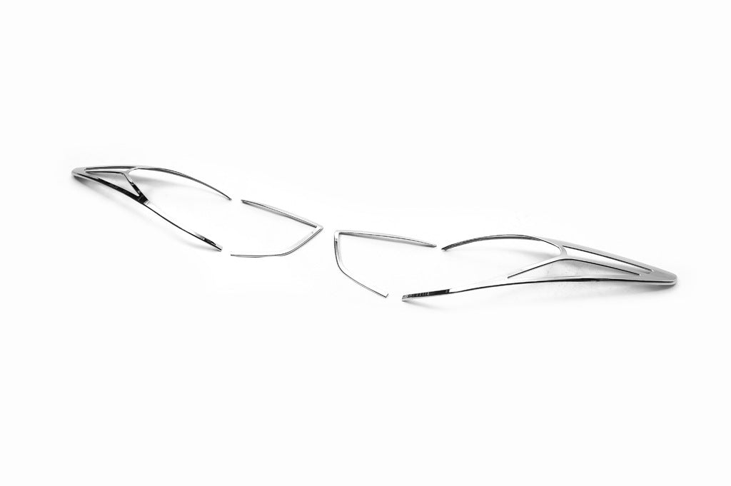 Chrome Tail Light Covers 2013-2015 (ABS) for Hyundai IX-35 2010-2015 - image 3