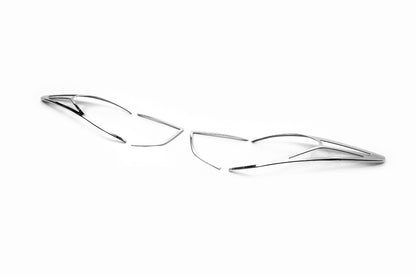 Chrome Tail Light Covers 2013-2015 (ABS) for Hyundai IX-35 2010-2015 - image 3