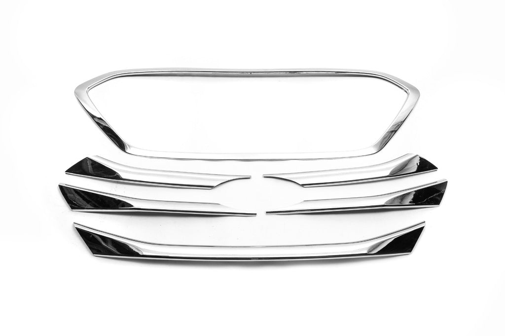 Chrome bumper protector trims for Tucson Korea 2013-2015 (ABS) for Hyundai IX-35 2010-2015 - image 2