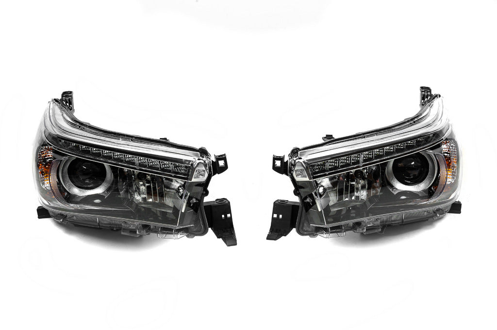 Front OEM Headlights V1 2015-2019 (LED, 2 pcs) for Toyota Hilux 2015- - image 3