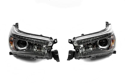 Front OEM Headlights V1 2015-2019 (LED, 2 pcs) for Toyota Hilux 2015- - image 3