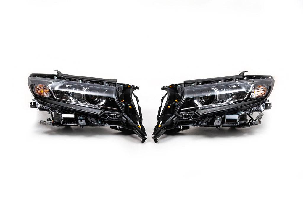 Kit with restyled 2009-2016 2017- (with Full Led optics) for Toyota Land Cruiser Prado 150 - Reelken Auto