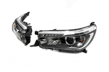 Front optics OEM V1 2015-2019 (2 pcs) for Toyota Hilux 2015↗ - Reelken Auto