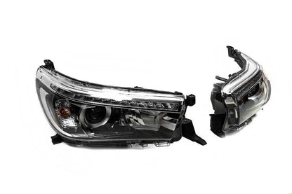 Front optics OEM V1 2015-2019 (2 pcs) for Toyota Hilux 2015↗ - Reelken Auto