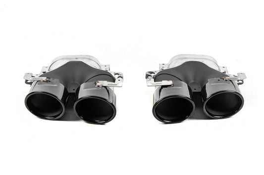 Muffler tips (Design for E53) for Mercedes E-class W213 2016-2023 - image 2