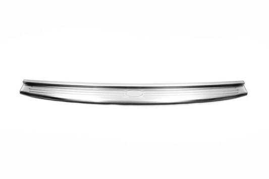 Pad on the rear bumper Libao 2015-2018 (stainless) for Kia Sportage 2015-2021 - Reelken Auto